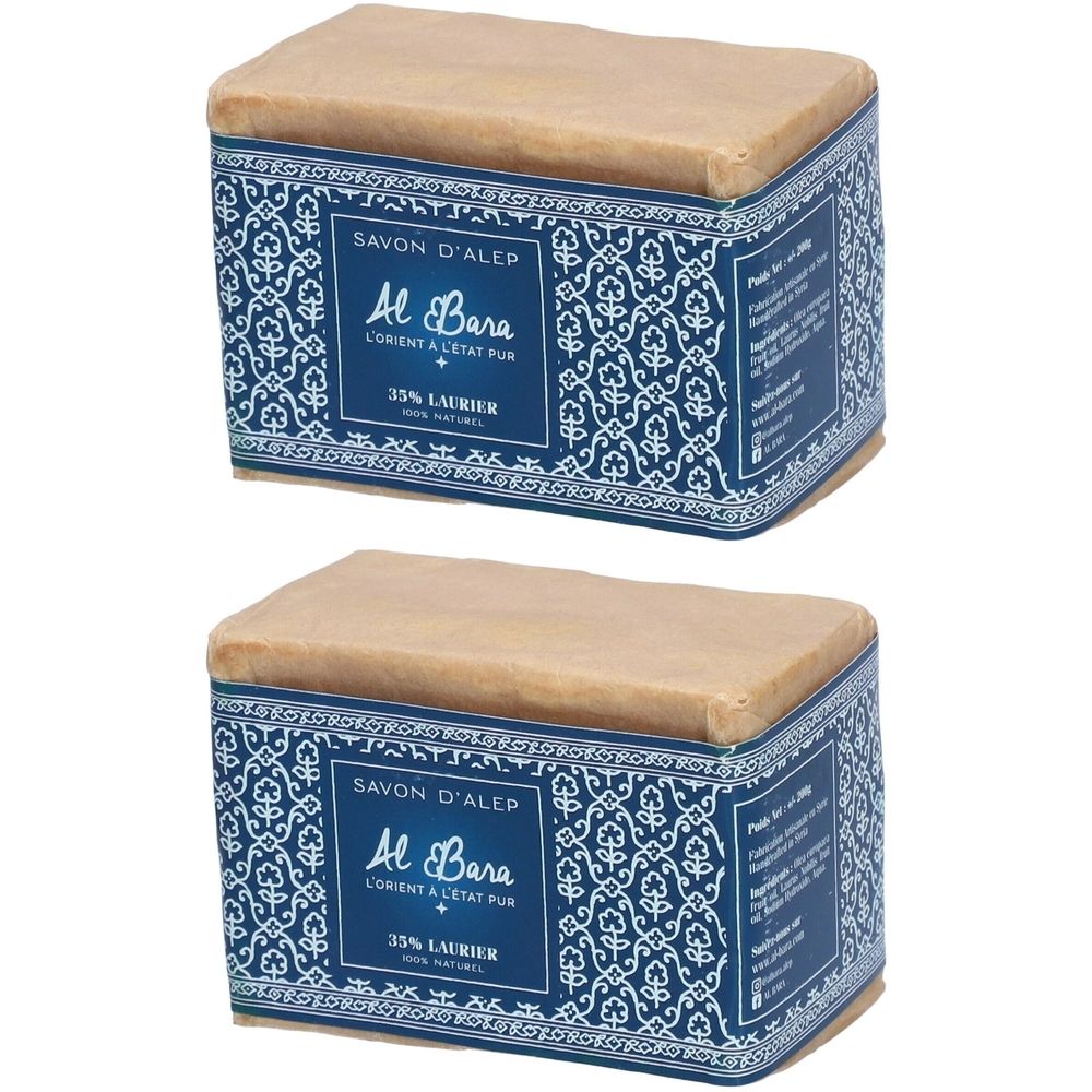 AL BARA SAVON D'ALEP 35% LAURIER