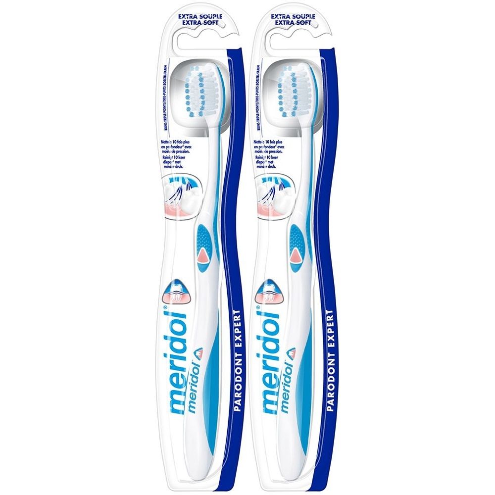 meridol® Brosse à dents Parodont Expert extra souple