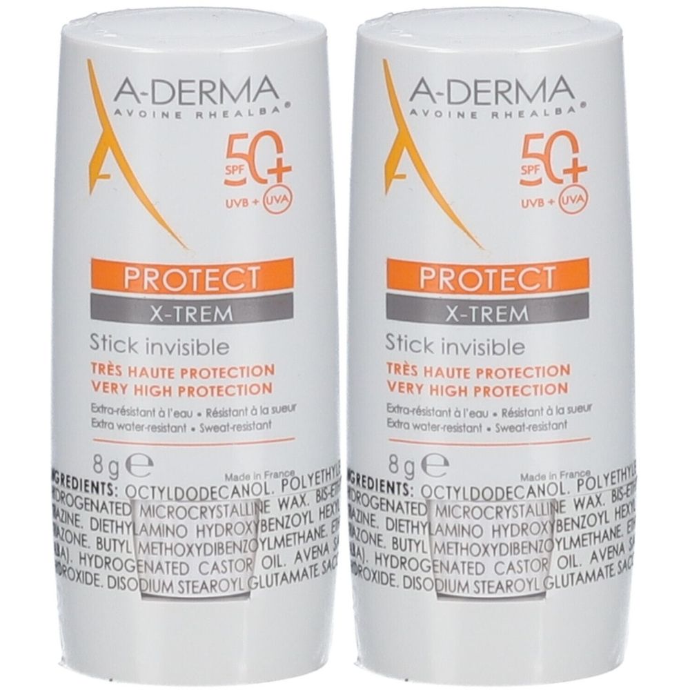 A-DERMA X-TREM INVISIBLE STICK SPF 50