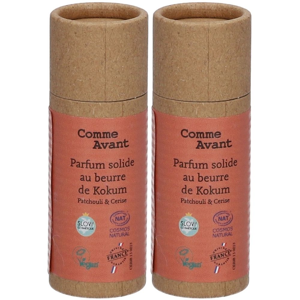 Comme Avant Parfum Naturel solide Patchouli & Cerise