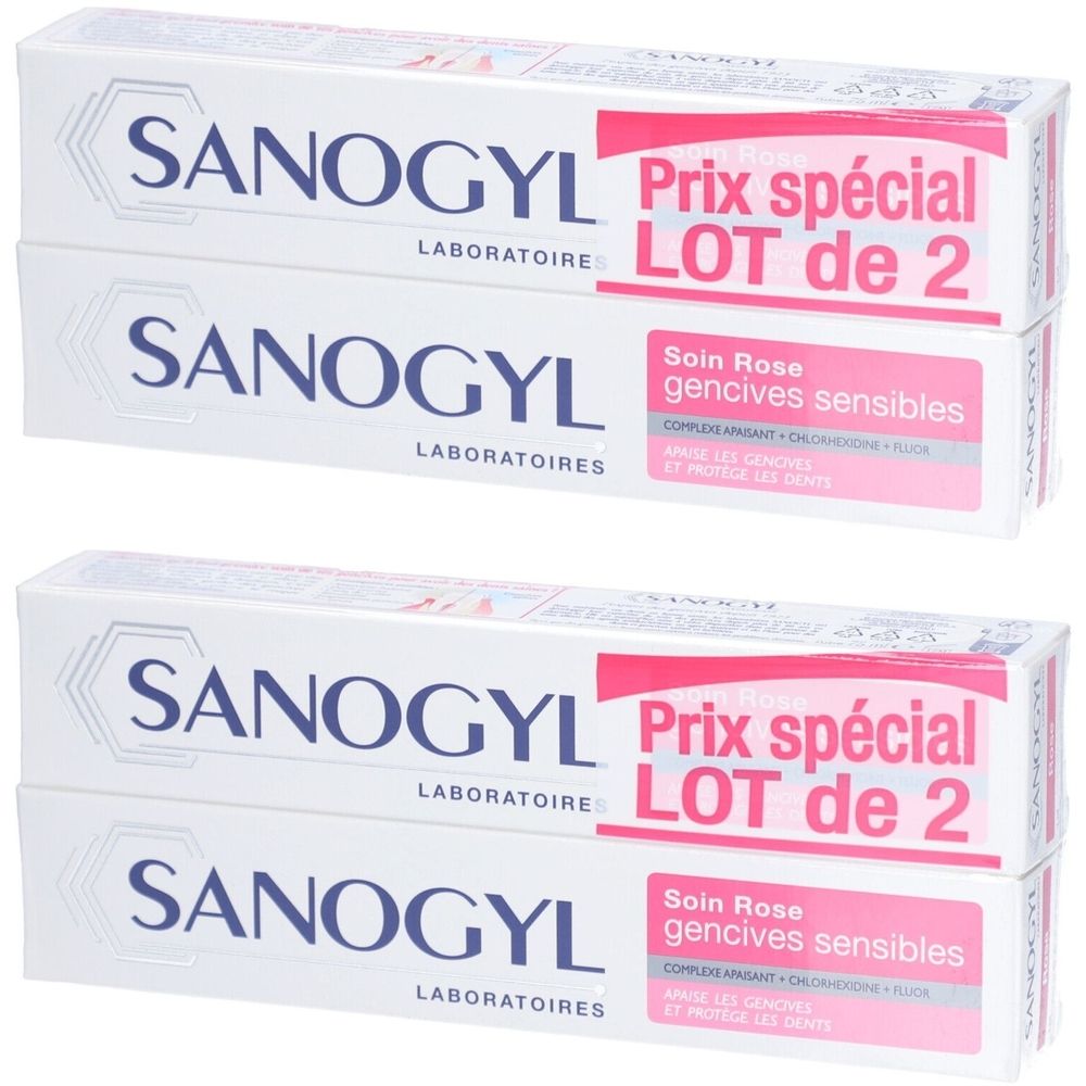 Sanogyl Rose gencives sensibles