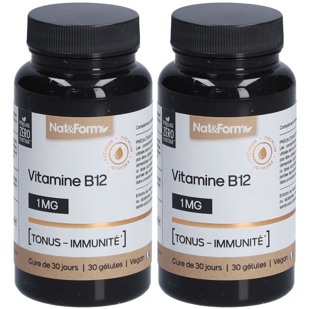 Nat&Form Vitamine B12 en gélules