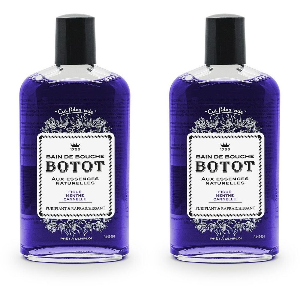 BOTOT Bain de bouche Figue - Menthe - Cannelle