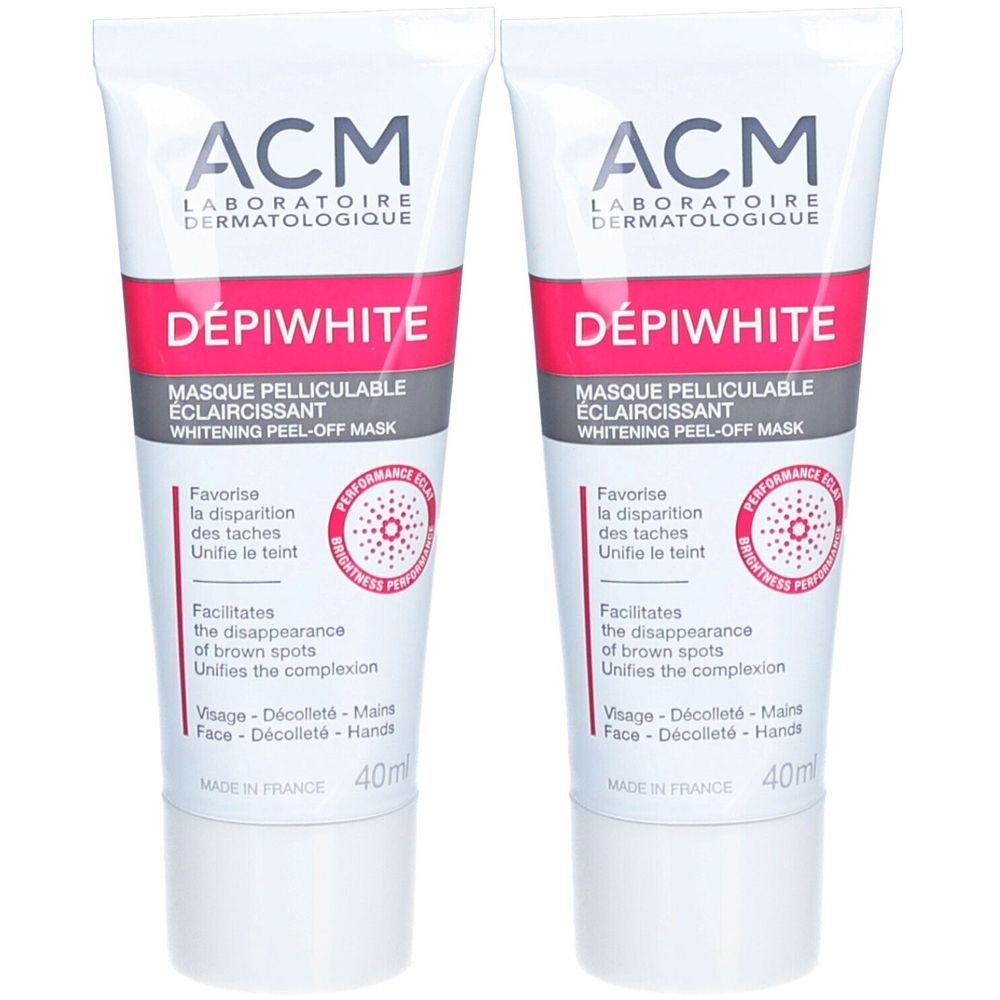 ACM Dépiwhite Masque pelliculable éclaircissant