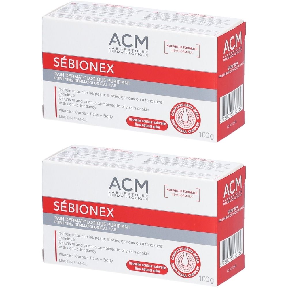 ACM Sébionex Pain dermatologique purifiant