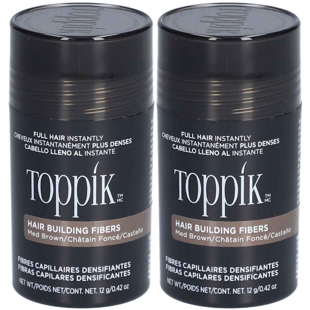 Toppik® Fibres capilaires densifiantes - Châtain foncé