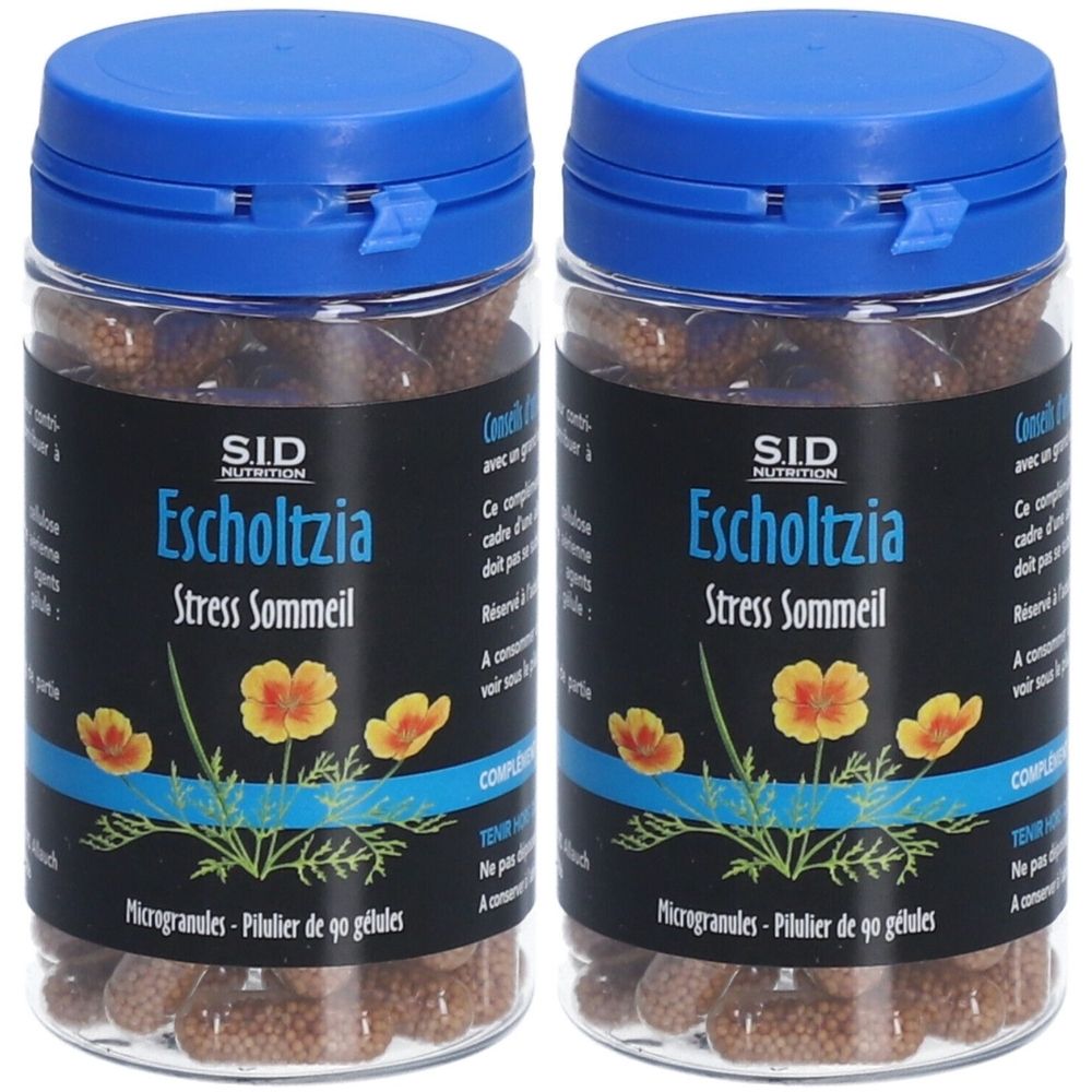 SID NUTRITION Escholtzia - Stress Sommeil