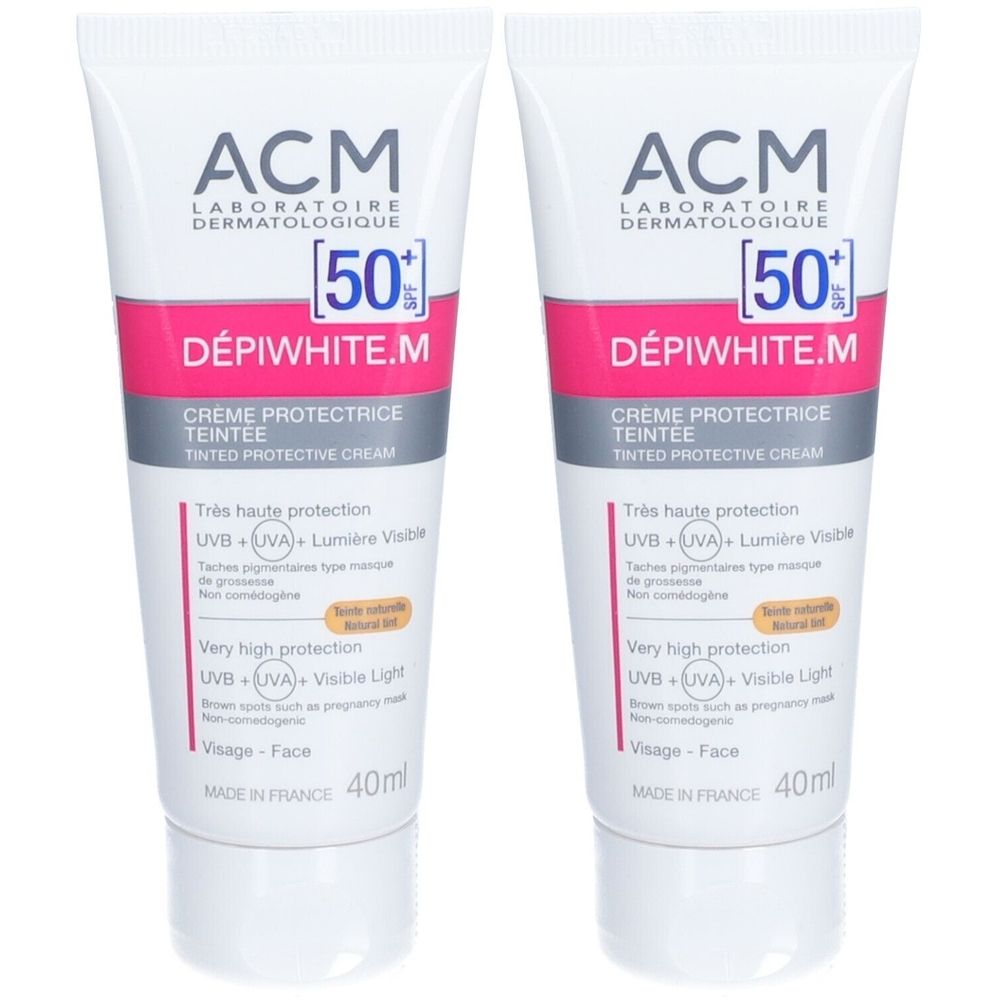 ACM Depiwhite M SPF 50+ teintée dorée