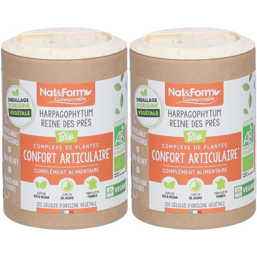Nat&Form Harpagophytum Reine des Prés en gélules