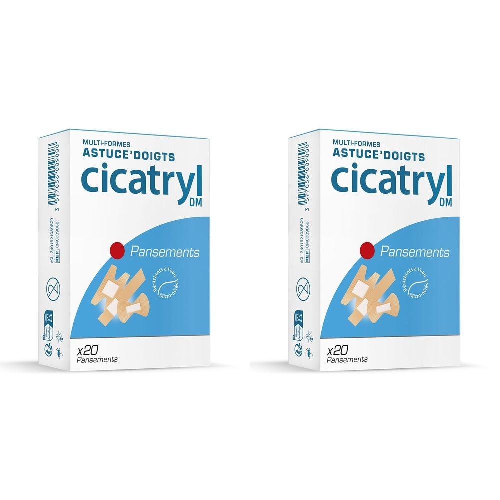 CICATRYL DM pansements x 20