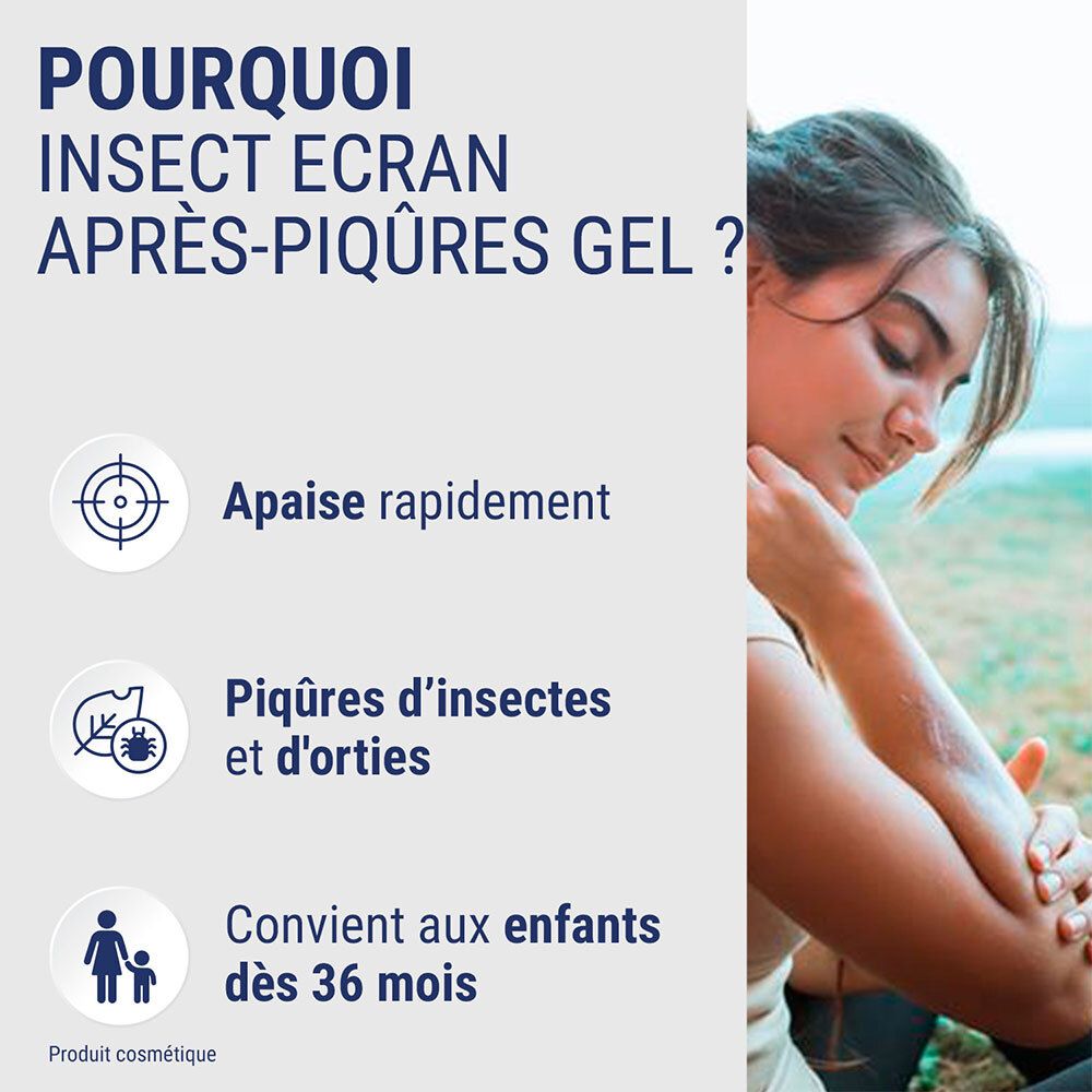 Informations produit : Apaise rapidement, pour piqûres d'insectes et d'orties, dès 36 mois.