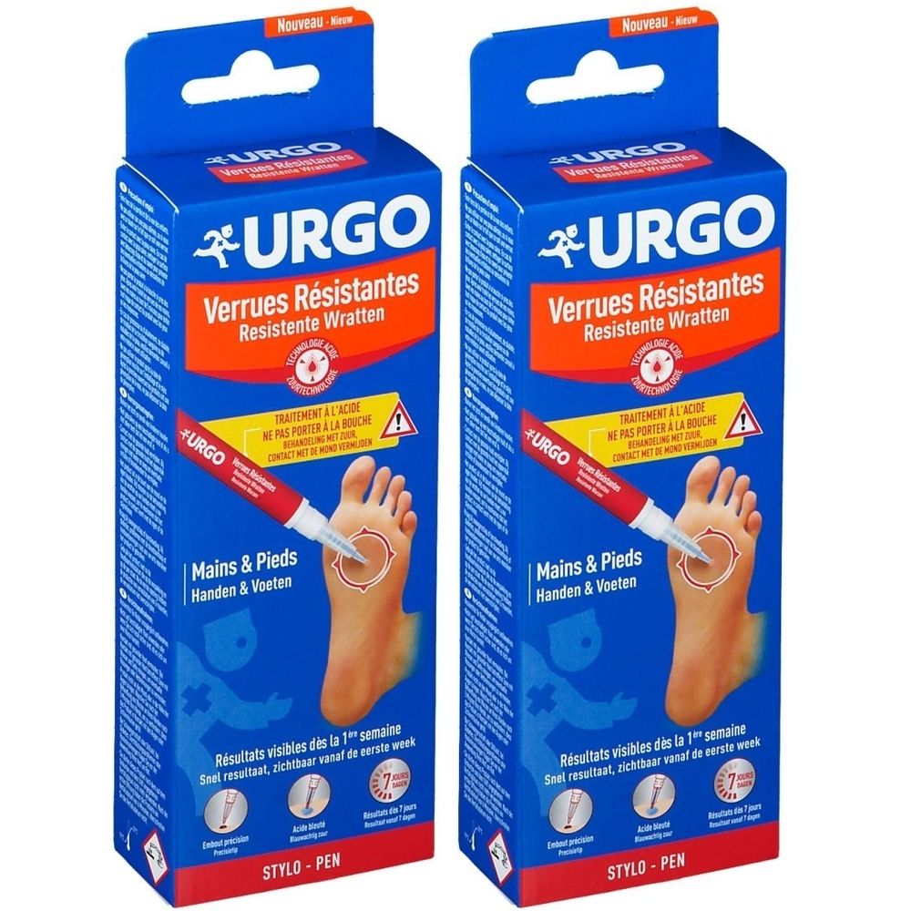  URGO Verrues Résistantes, stylo