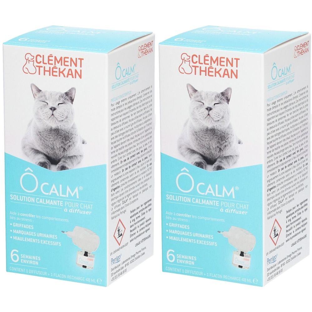 Clement Thekan Anti-Stress Chat  Diffuseur +  Recharge 48ml