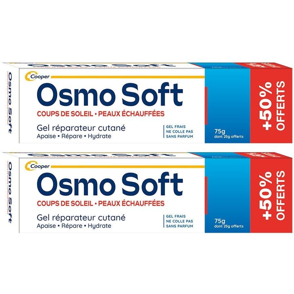 OSMO SOFT - COUPS DE SOLEIL - PEAUX ÉCHAUFFÉES - Tube de 50g+ 50% Offert