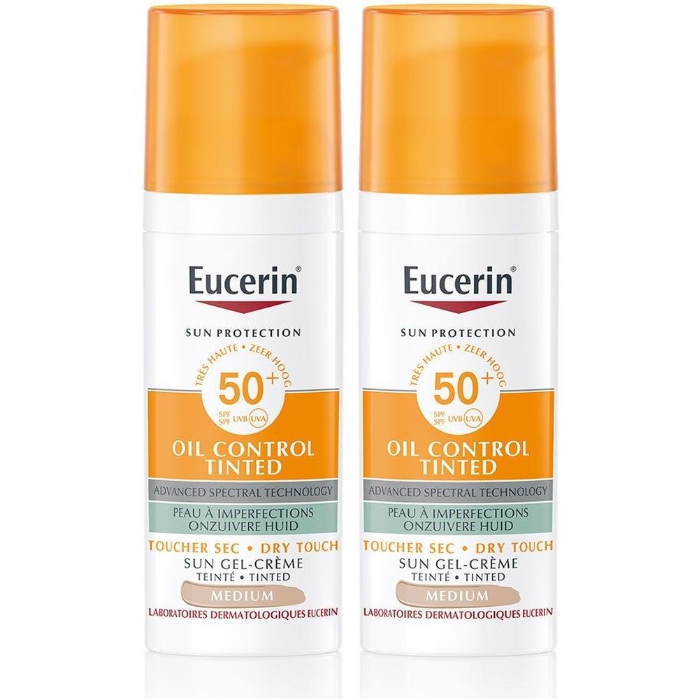 Eucerin Sun Protection Teinté Contrôle pigmentaire Hyperpigmentation SPF 50+ Medium
