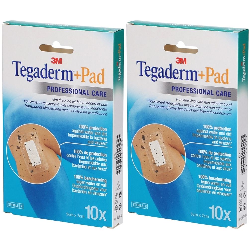 3M™ Tegaderm™+ Pad pansement 5 cm x 7cm