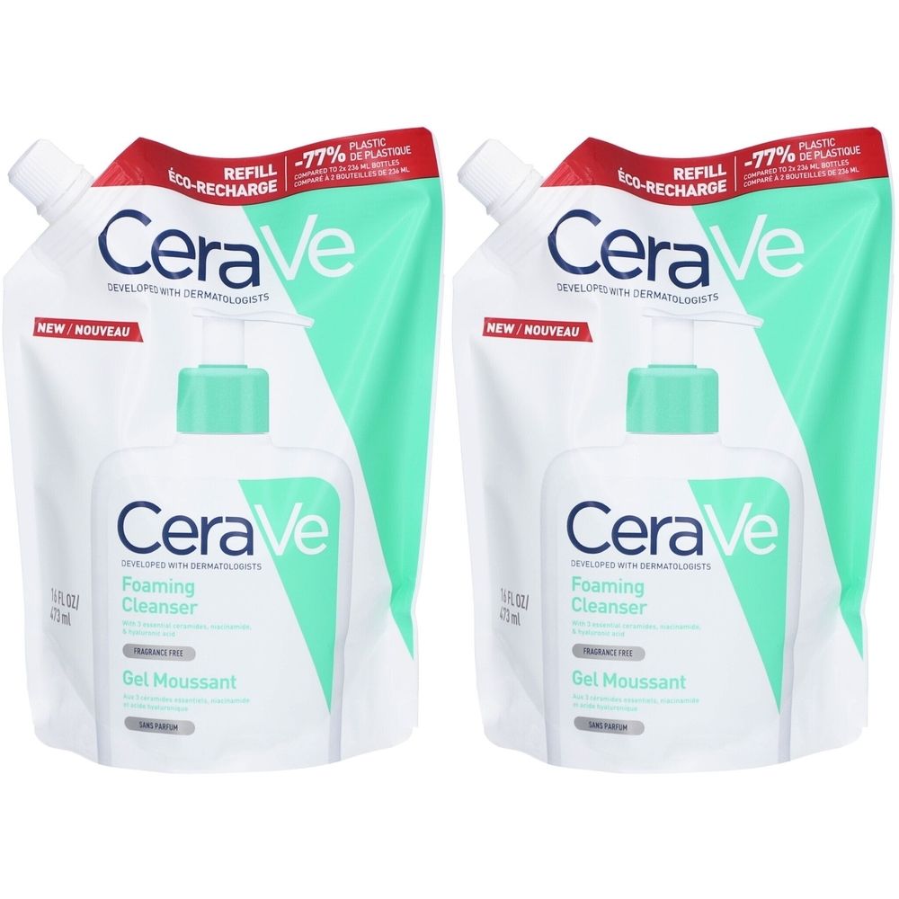 CERAVE Gel Moussant Purifiant Eco-Recharge