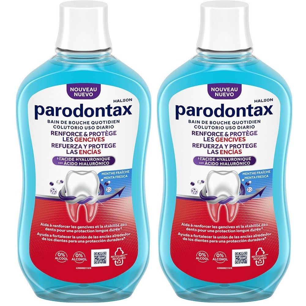 Parodontax® Bain de bouche quotidien à l'acide hyaluronique