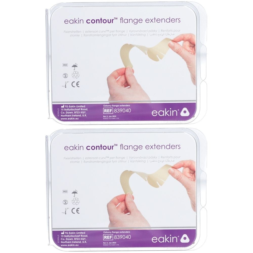 Eakin Contour Flange Extenders Renforts pour Stomie