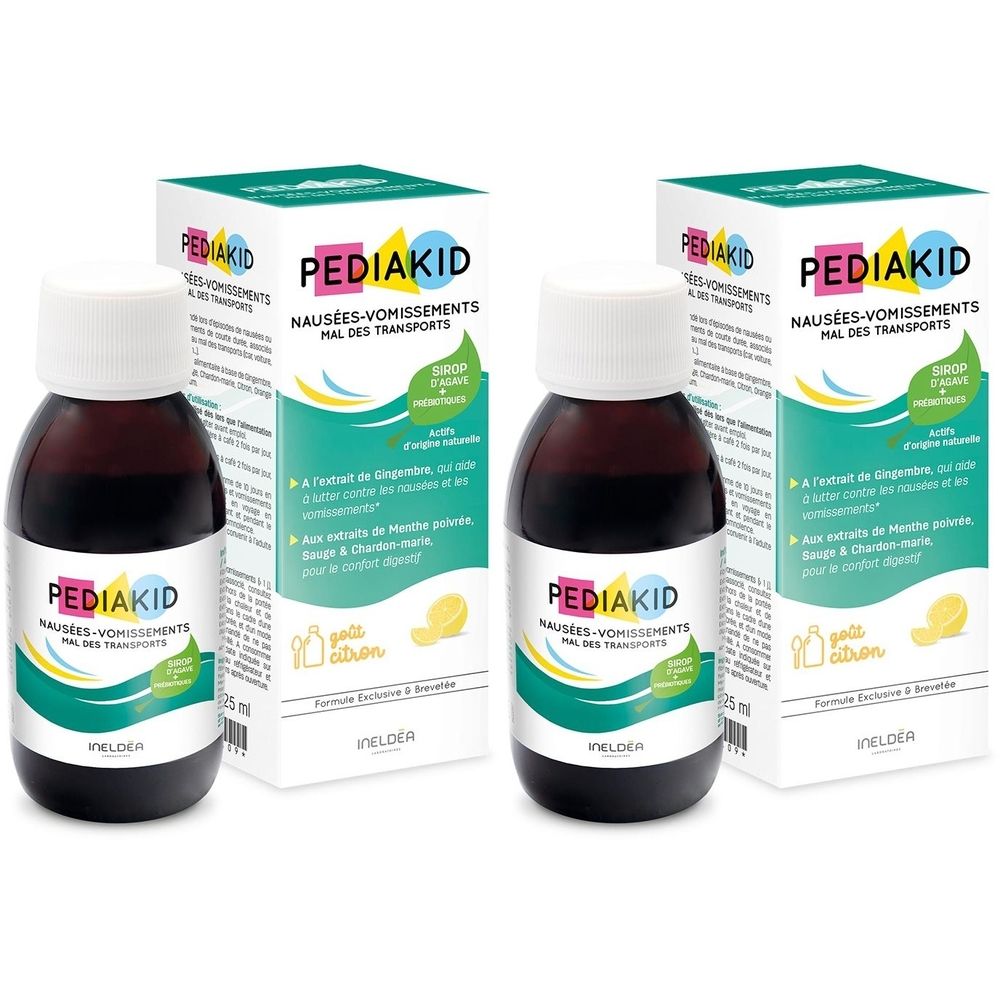 PEDIAKID® Nausées-Vomissements Mal des transports Sirop
