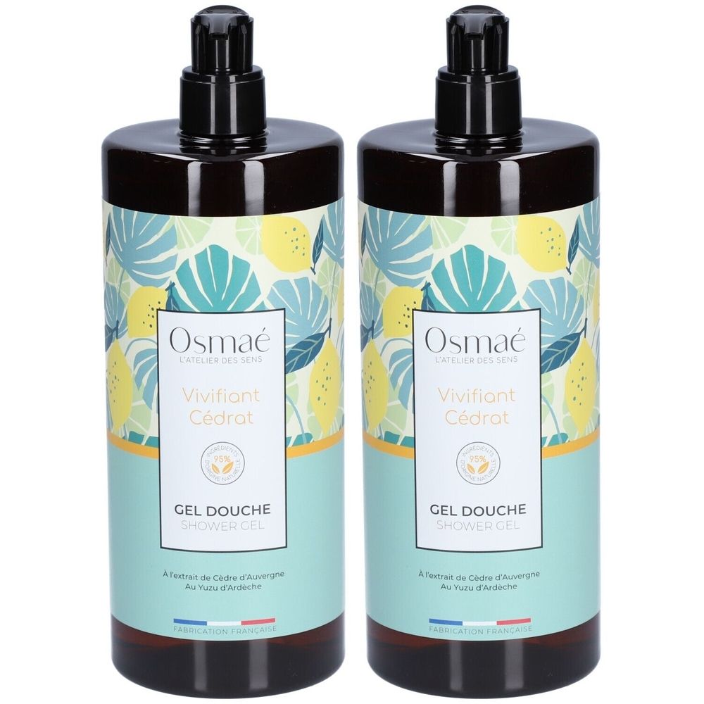 Osmaé Gel Douche Vivifiant Cédrat