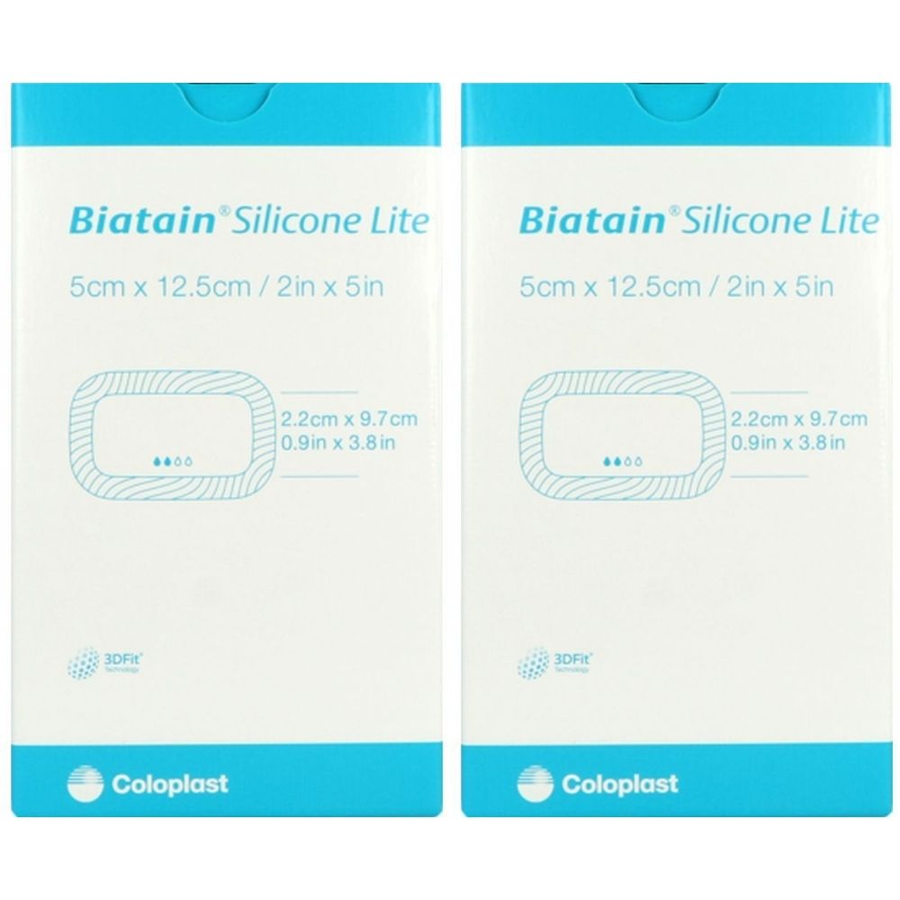 COLOPLAST Biatain Silicone Lite 5 x 12,5 cm