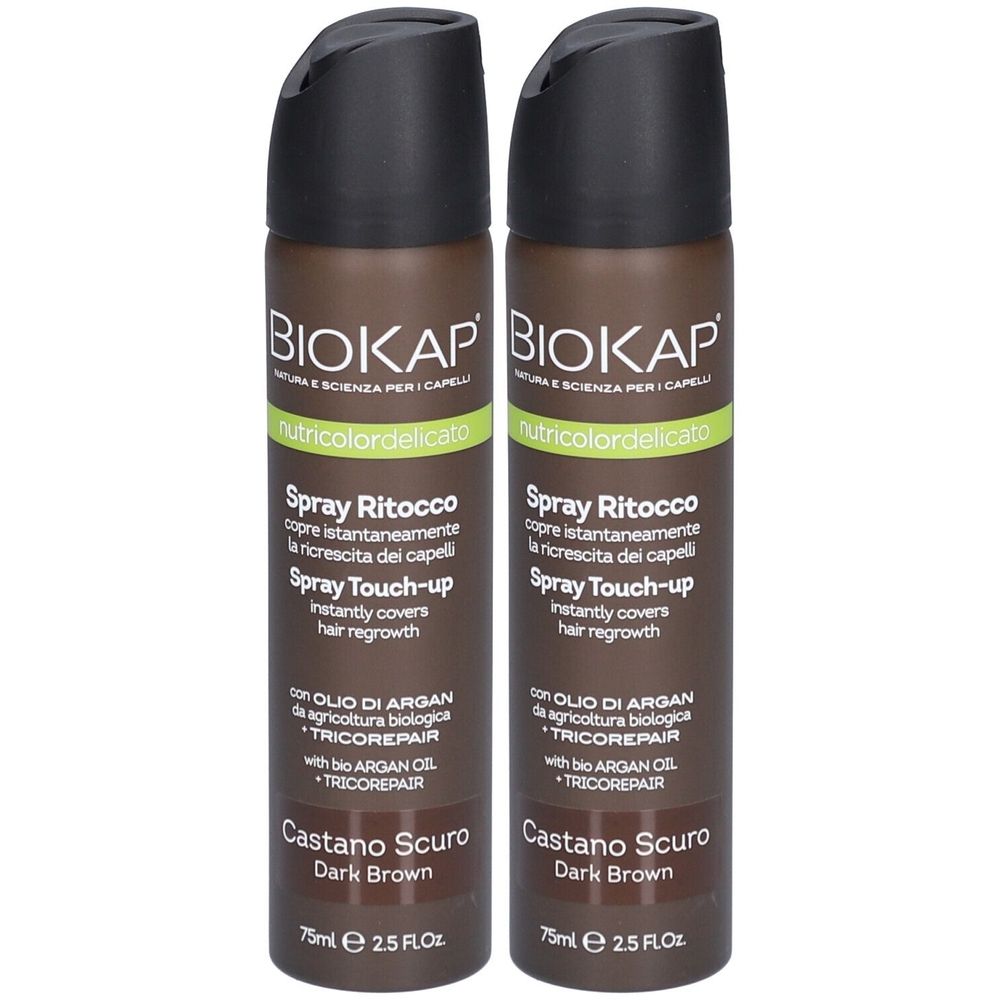 BIOKAP Spray Retouche Racines Châtain Foncé
