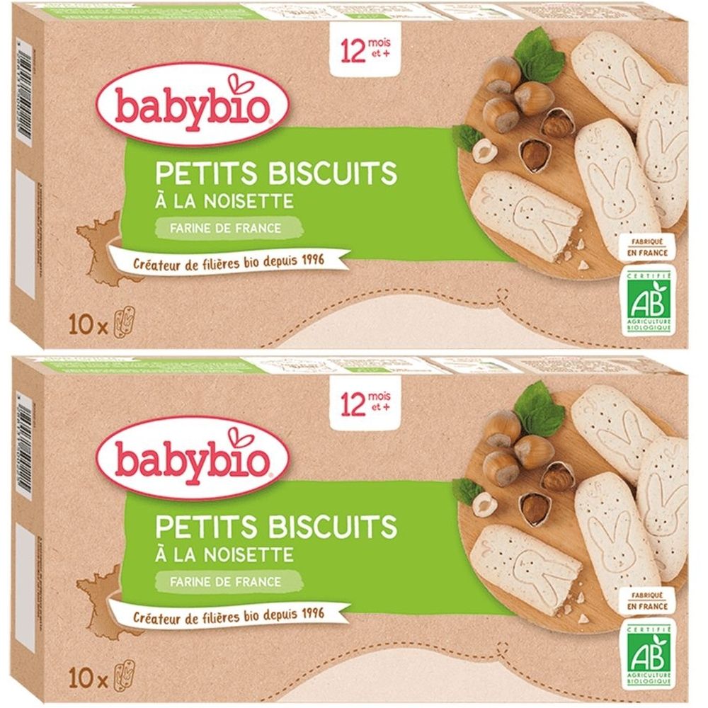 babybio® PETITS BISCUITS À LA NOISETTE