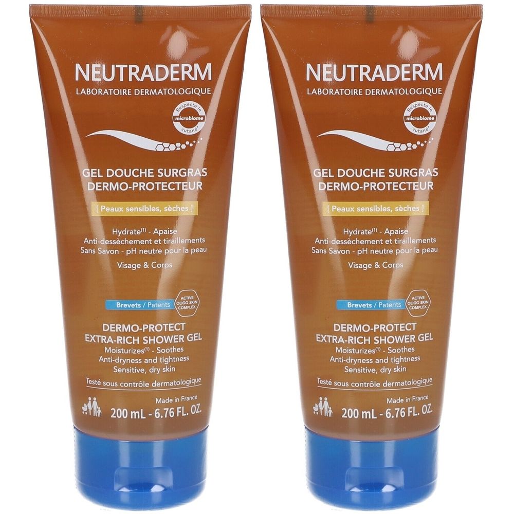 NEUTRADERM Gel douche Surgras Dermoprotecteur