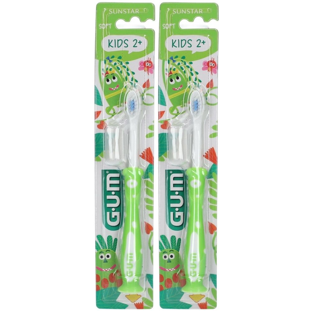 GUM® Kids Brosse à dents souple 3-6 ans