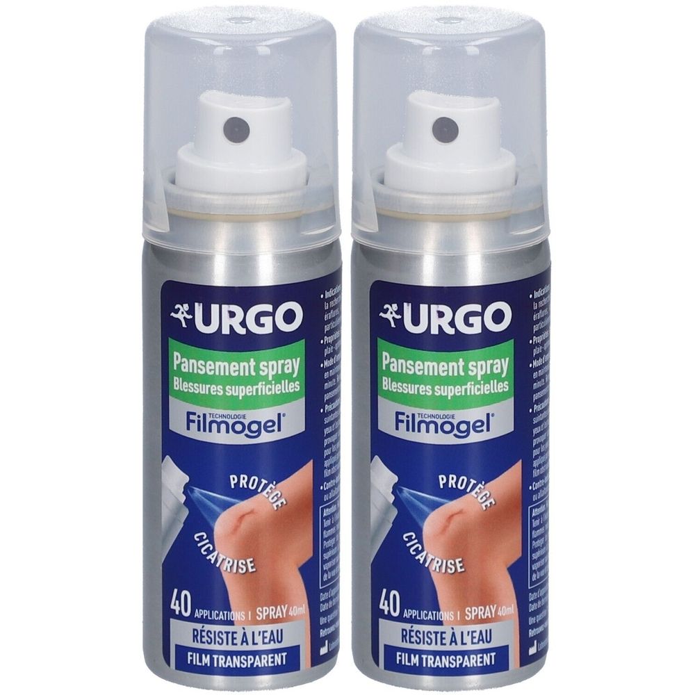 URGO Filmogel Pansement spray Blessures Superficielles