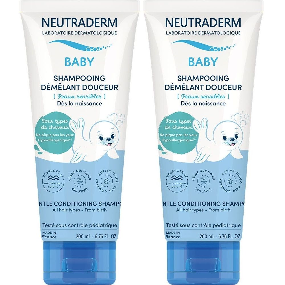 Neutraderm Baby Shampooing démêlant douceur