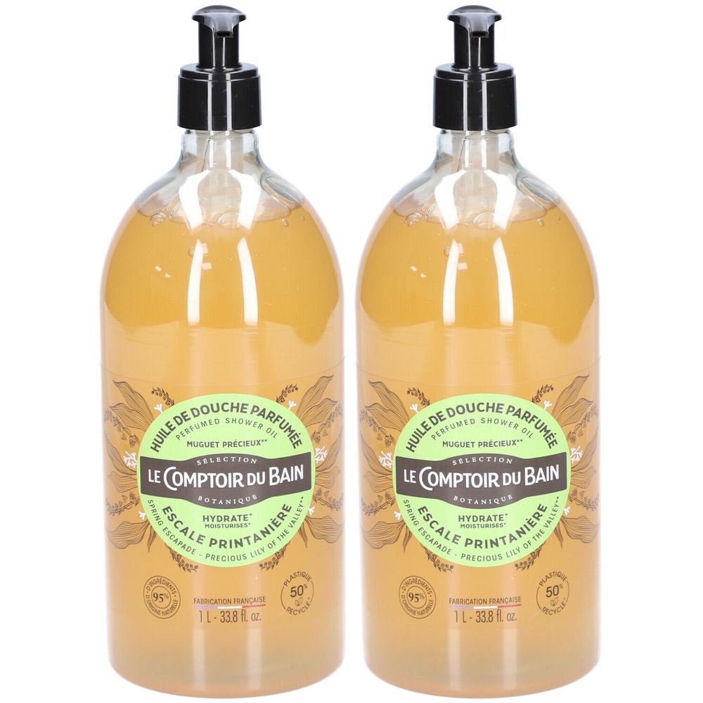 Le Comptoir du Bain Huile de douche parfumée Escale printanière