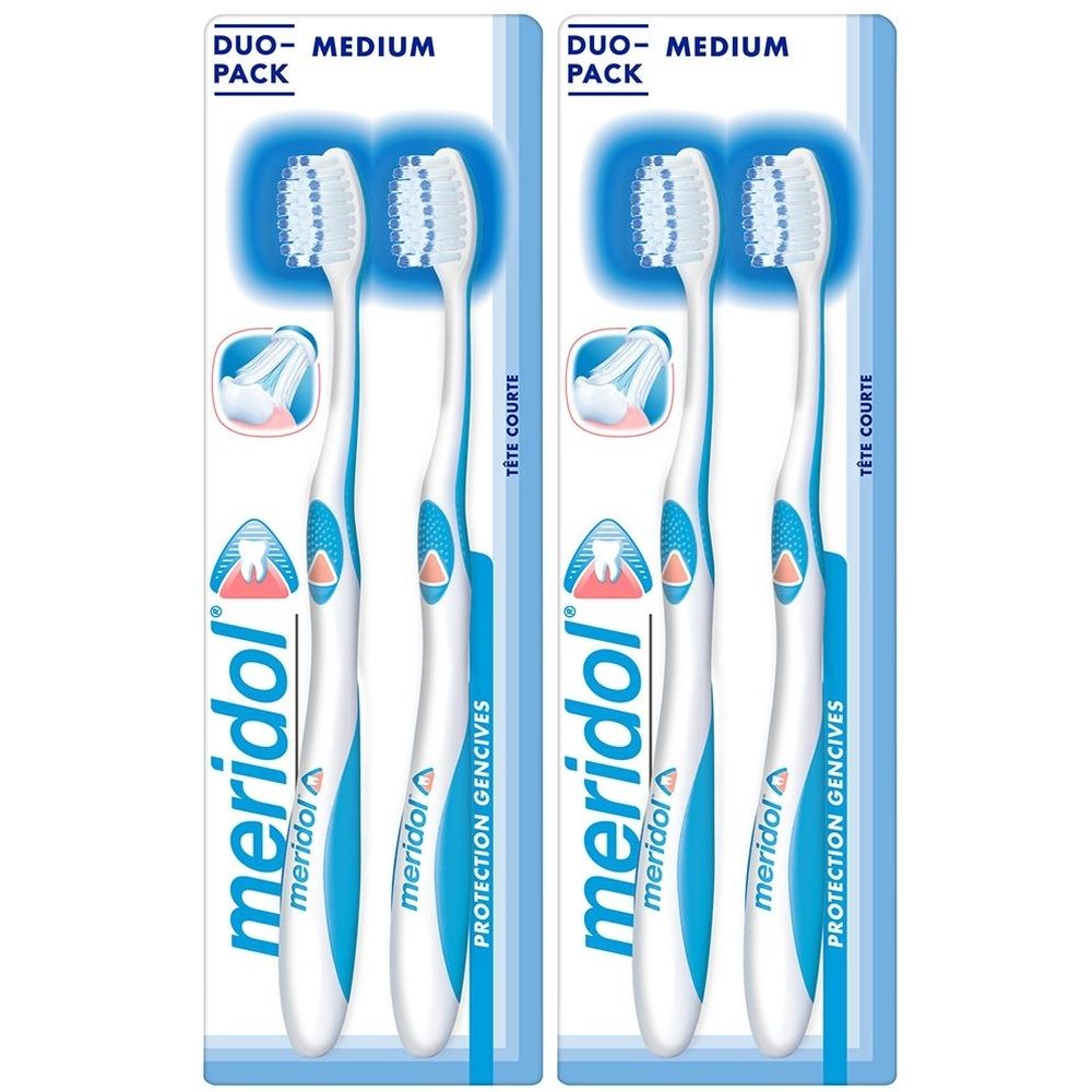 meridol® Protection Gencives Brosse à dents Medium