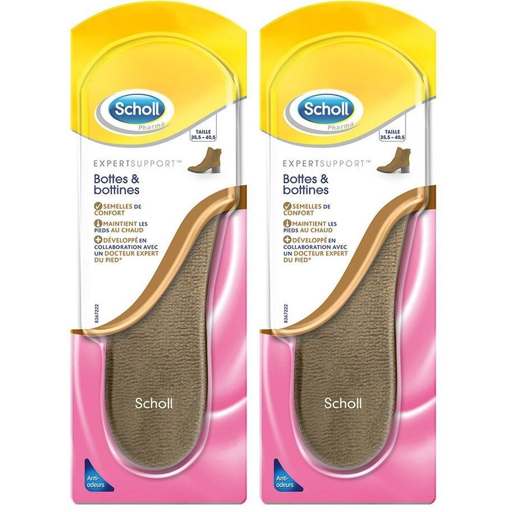 Scholl Semelles Expert Support Bottes & Bottines