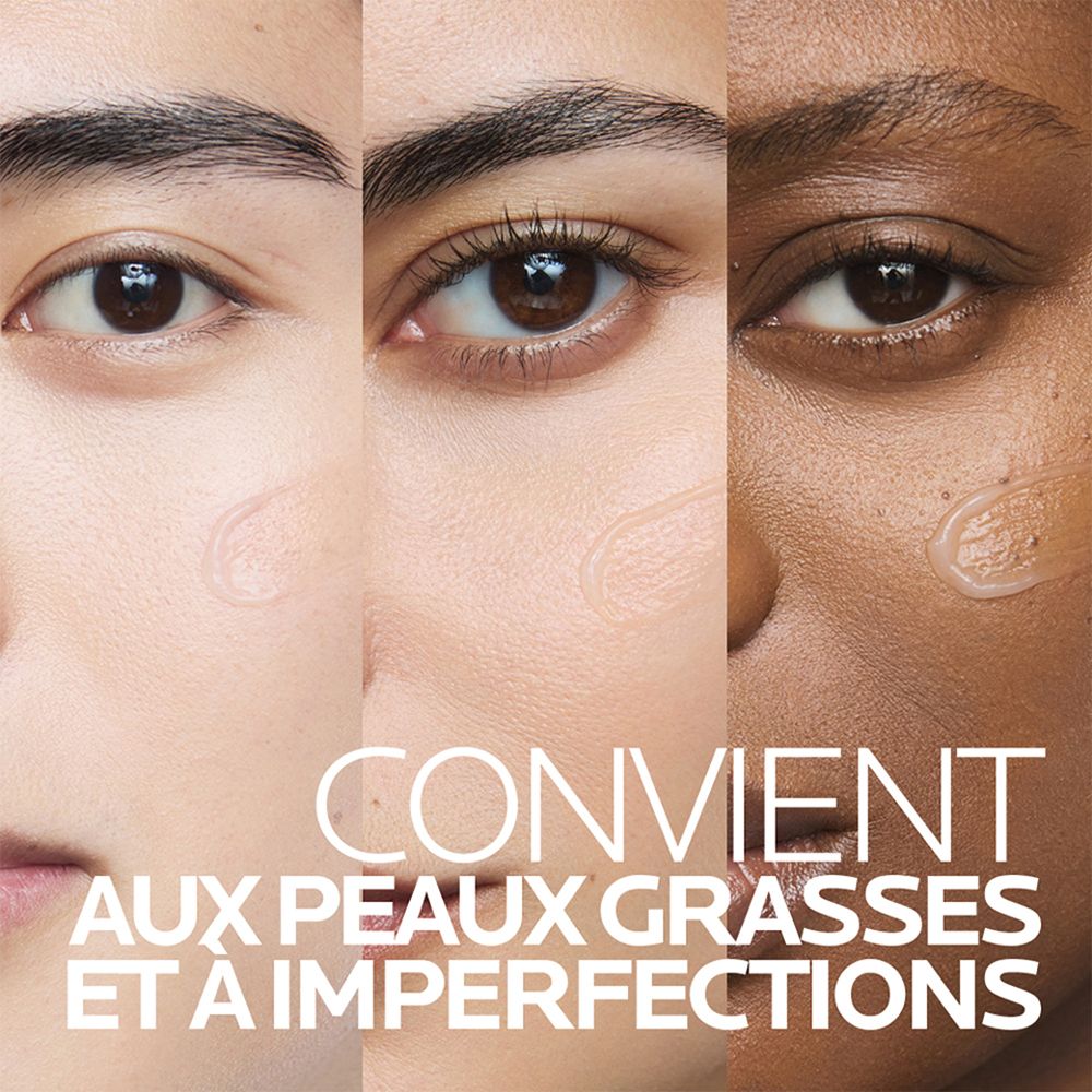 La Roche-Posay Effaclar convient aux peaux grasses et à imperfections.