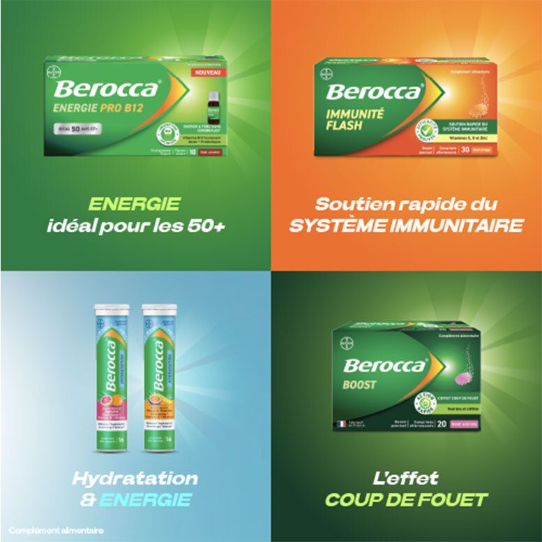 Berocca Hydratation Agrume