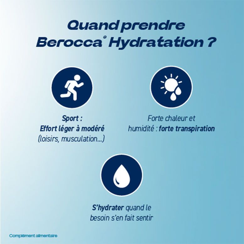 Berocca Hydratation Mangue - Passion