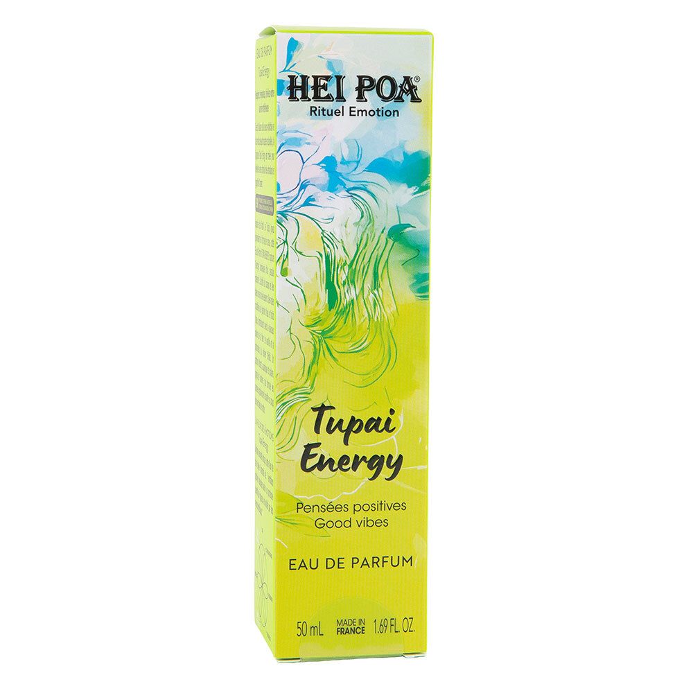 Boîte Hei Poa Eau de Parfum Tupai Energy.