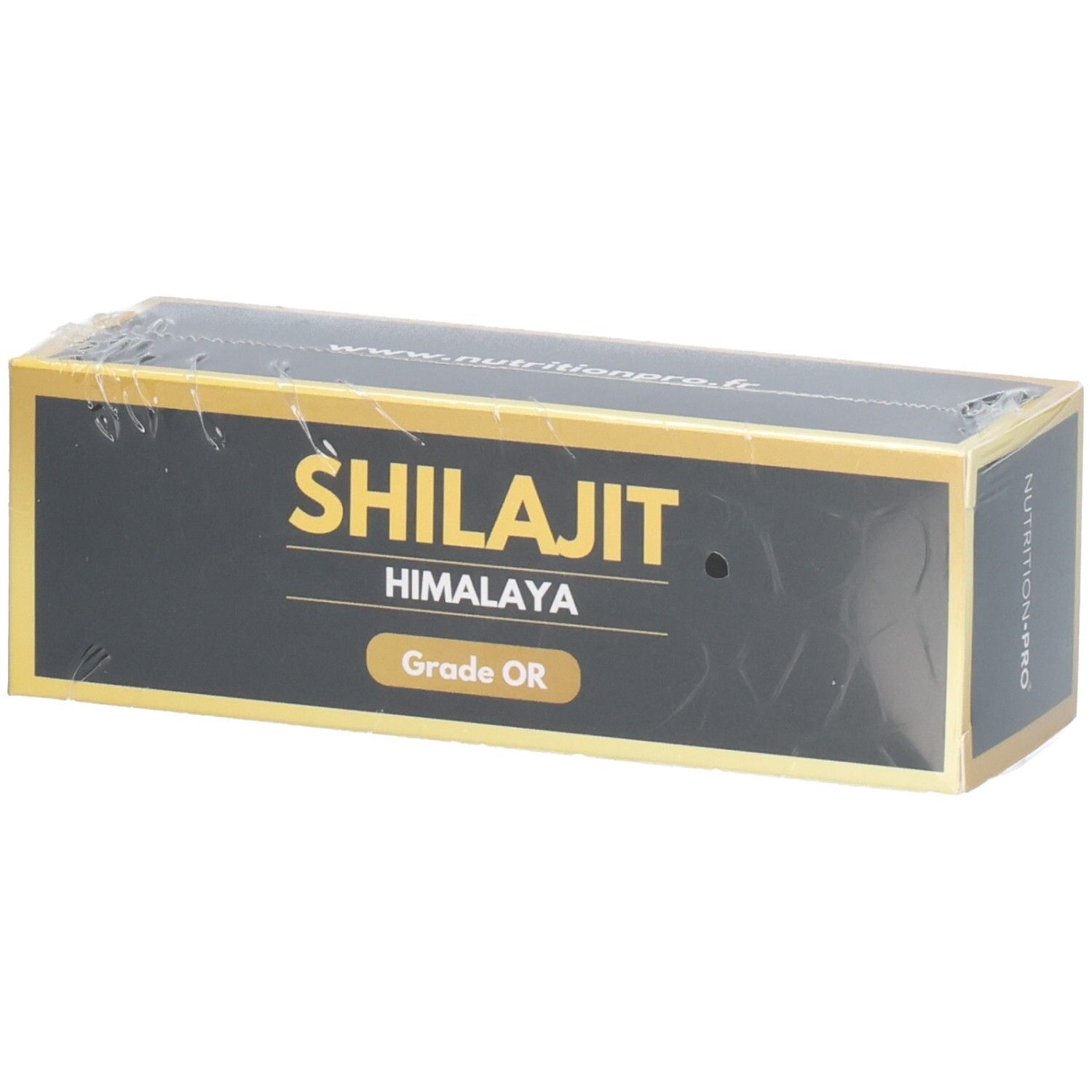 Emballage de Shilajit Himalaya, Grade OR.