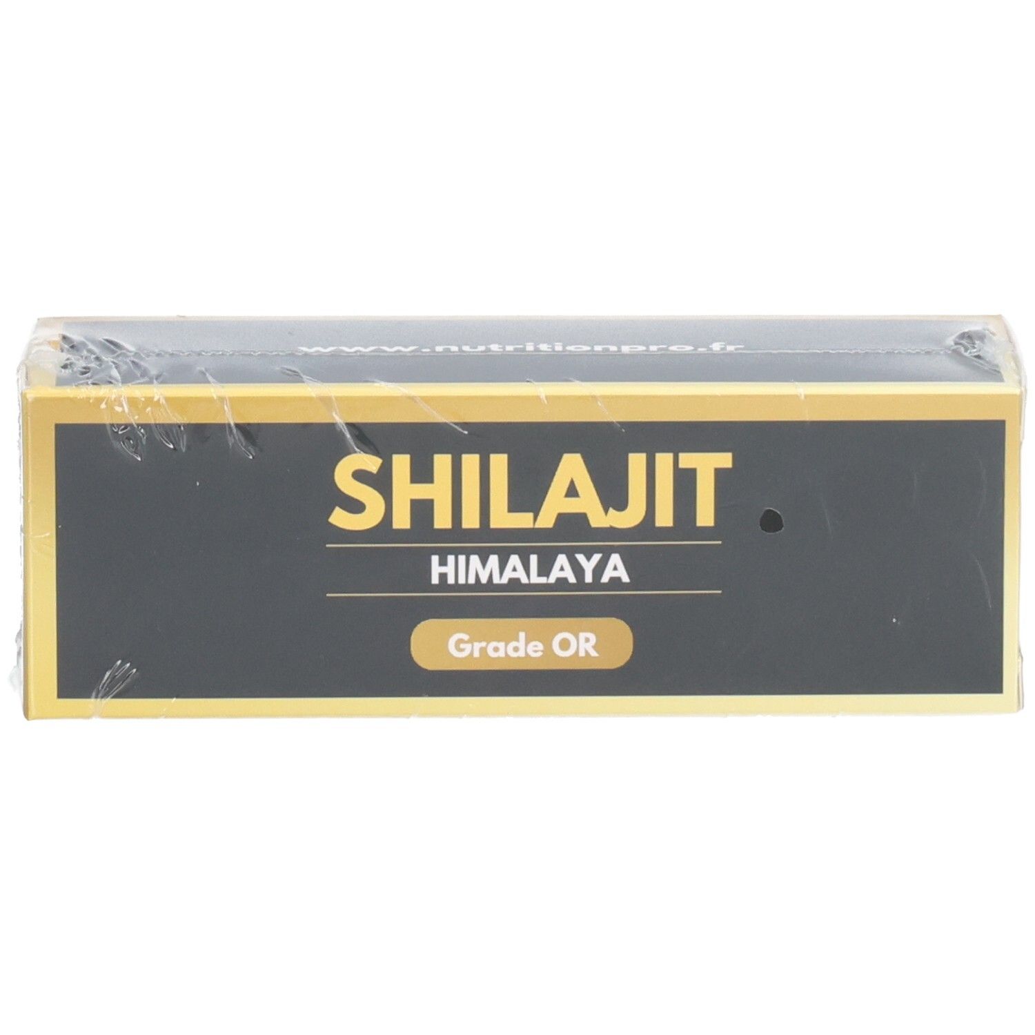 Emballage de Shilajit Himalaya, Grade OR.