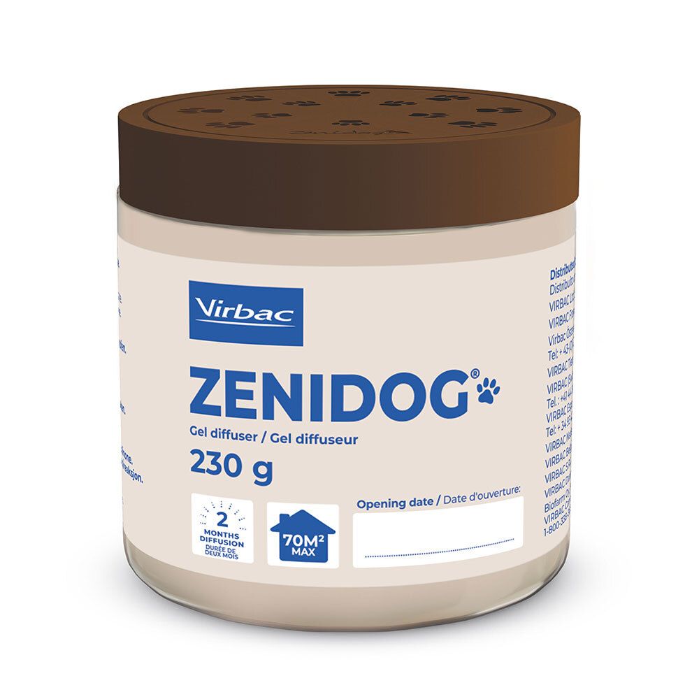 Diffuseur Virbac Zenidog Gel. 230g. Couverture 70m².