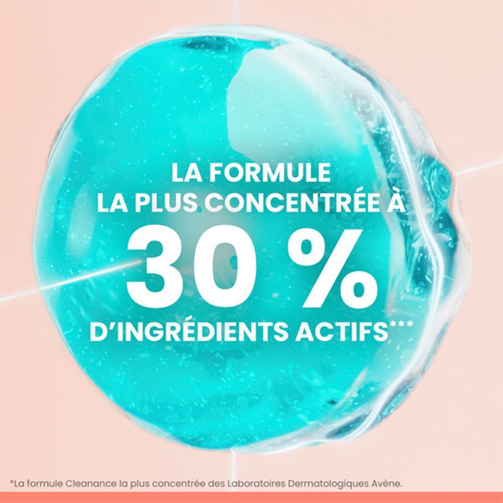 Image d'une sphère avec texte: LA FORMULE LA PLUS CONCENTRÉE À 30% D'INGRÉDIENTS ACTIFS.