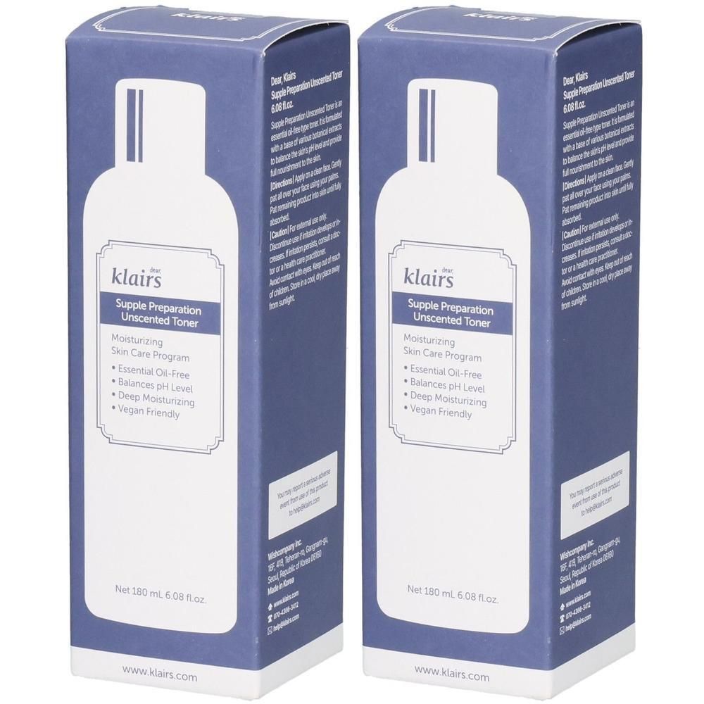 Dear Klairs Supple Preparation Unscented Toner