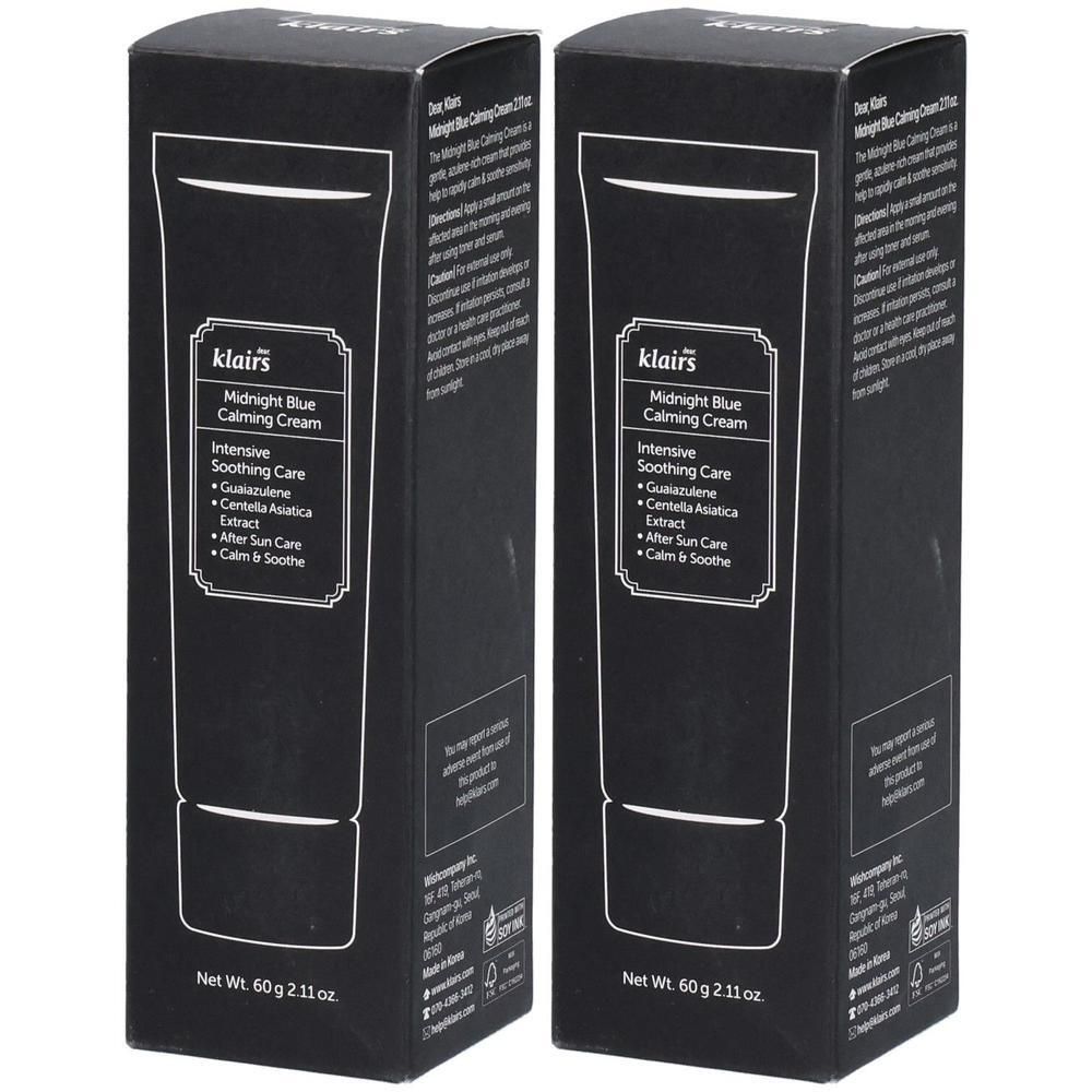 Dear Klairs Midnight Blue Calming Cream