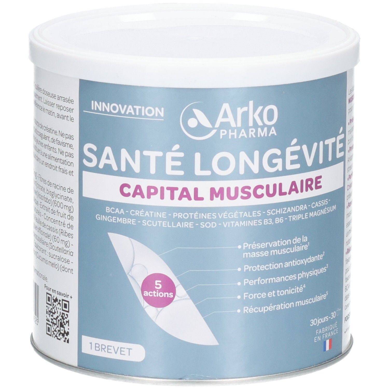 ArkoPharma Santé Longévité Capital Musculaire Dose