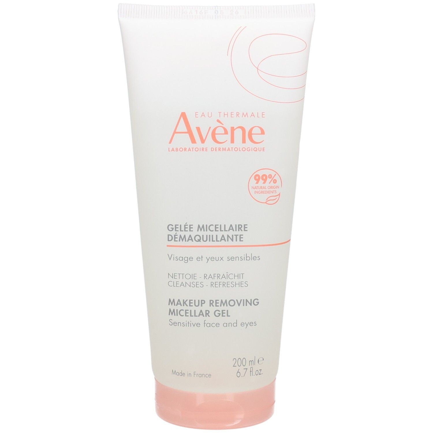 Avene Eau Thermale Gelée Micellaire Demaquillante, Gelée micellaire démaquillante.