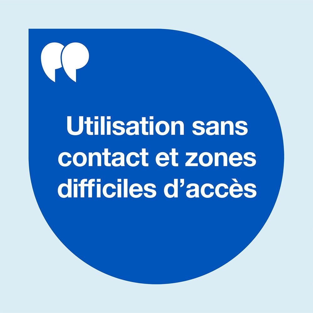 HYALUGEL Forte Perio Spray : Utilisation sans contact et pour les zones difficiles d'accès.