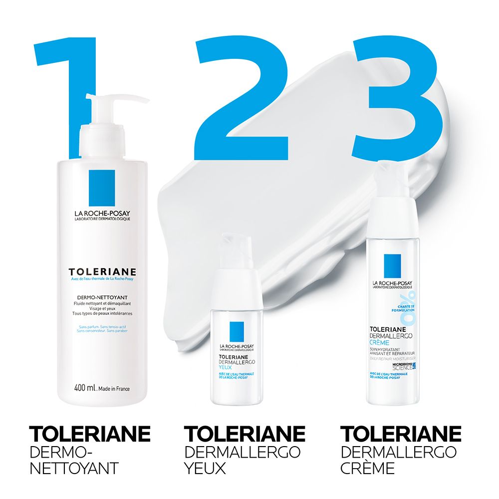 La Roche-Posay Toleriane Dermo-Nettoyant flacon pompe 400ml.