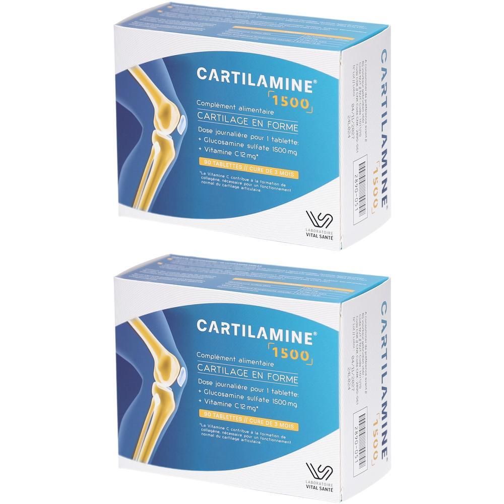 Vital Santé Cartilamine 1500 Cartilage en forme